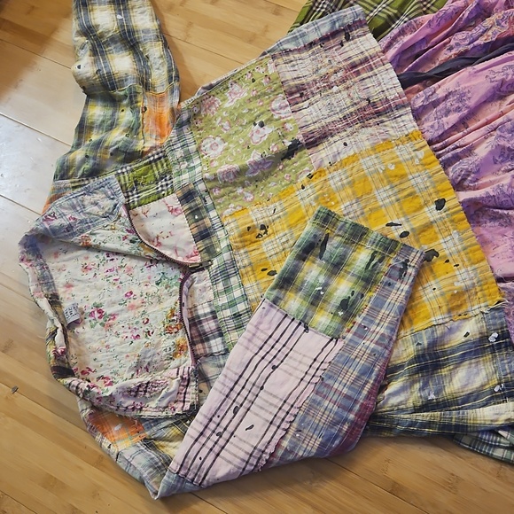 Magnolia Pearl Curated collection Patchwork Reverisble Jacket - Picture 6 of 12